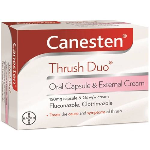 Canesten Thrush Cream 2% Treats Thrush In Men And Women